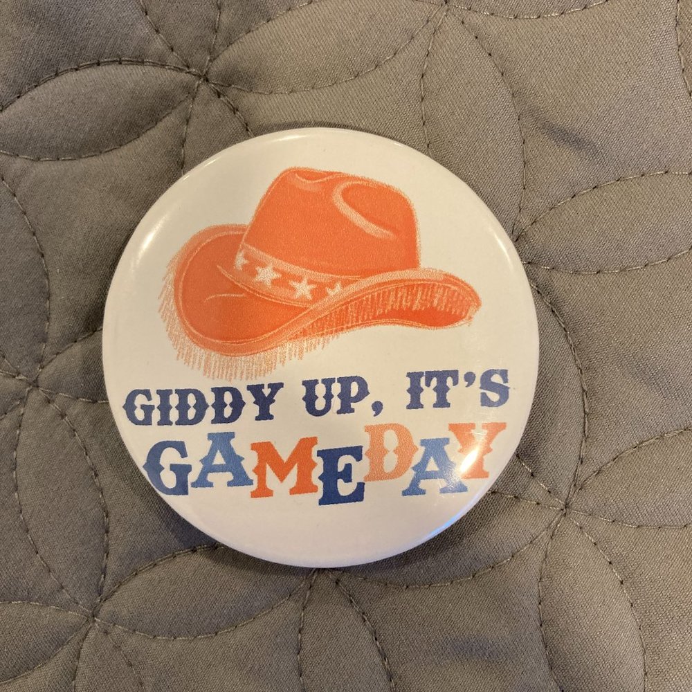 Game Day Button/Pin